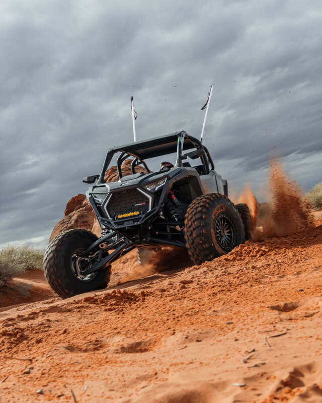 Polaris Rzr Pro R Bumper - Front - Elektric Off Road - Billet Front Winch - Anodized Black - `22-`25